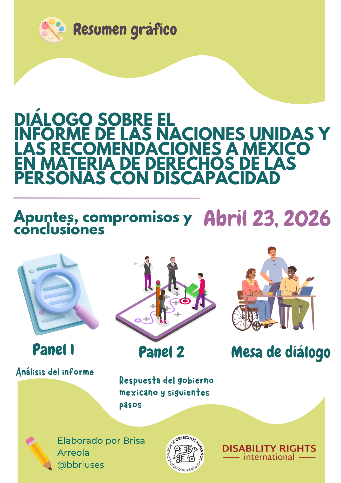 Cover of illustrated summary of graphic report